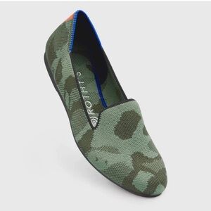 Rothy’s The Loafer in Green Camo